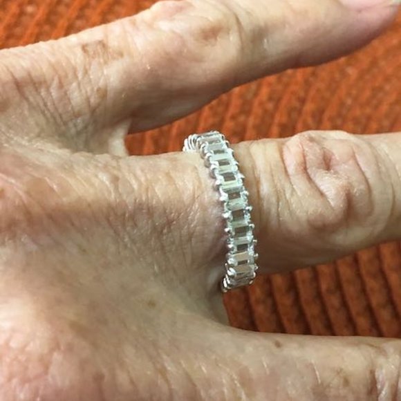 Jewelry - CZ Baguette Eternity Ring